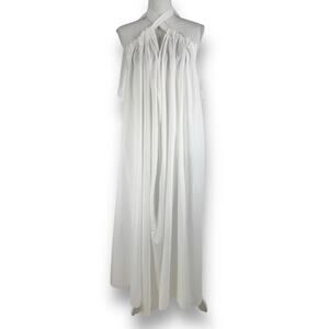 J Crew Womens Adjustable Convertable Skirt Cover Up Medium White